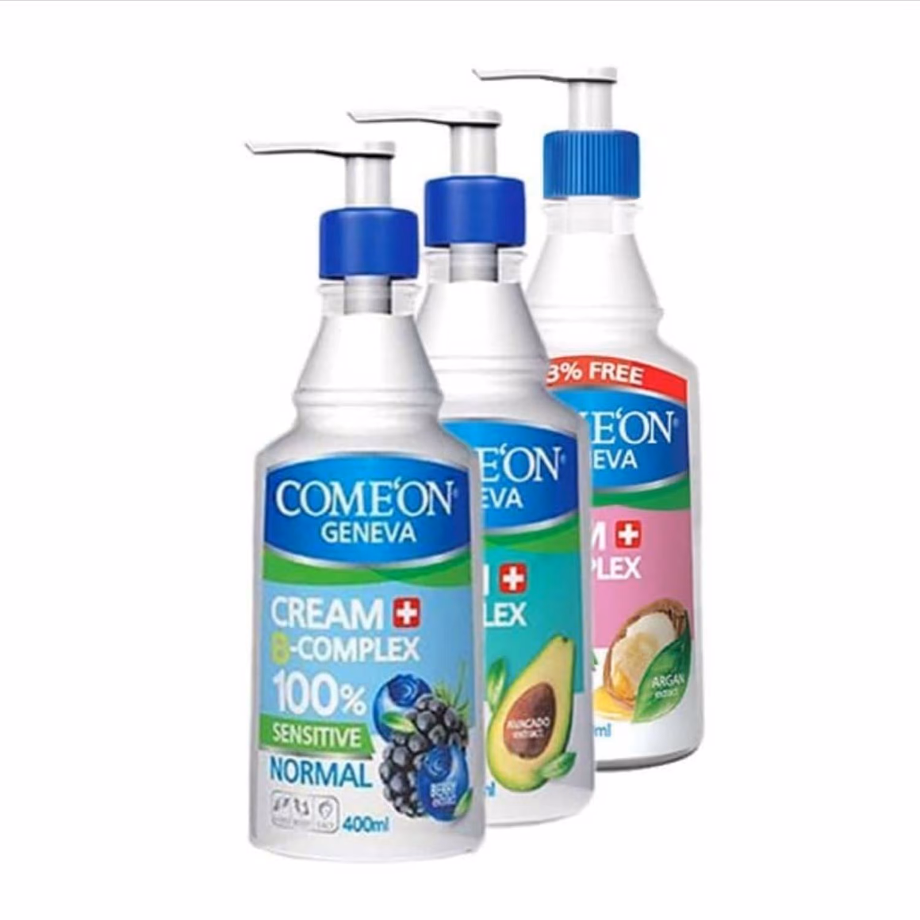 کرم دست و صورت ب کمپلکس کامان