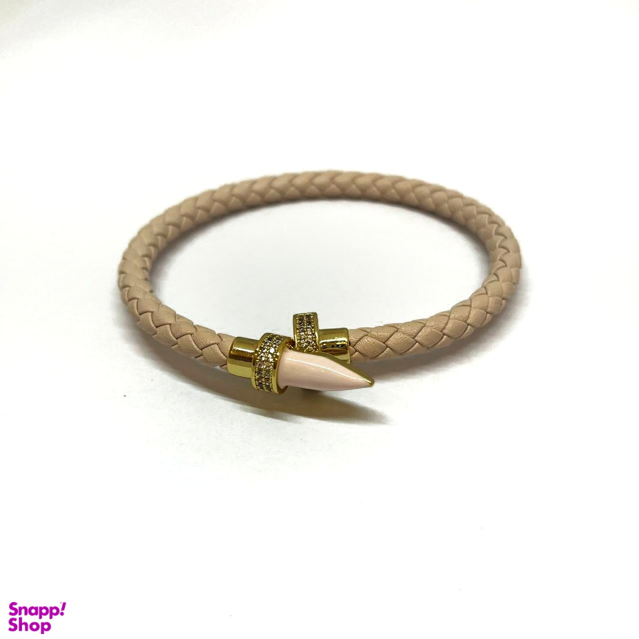 دستبند امگا کد 4710 رنگ صورتی