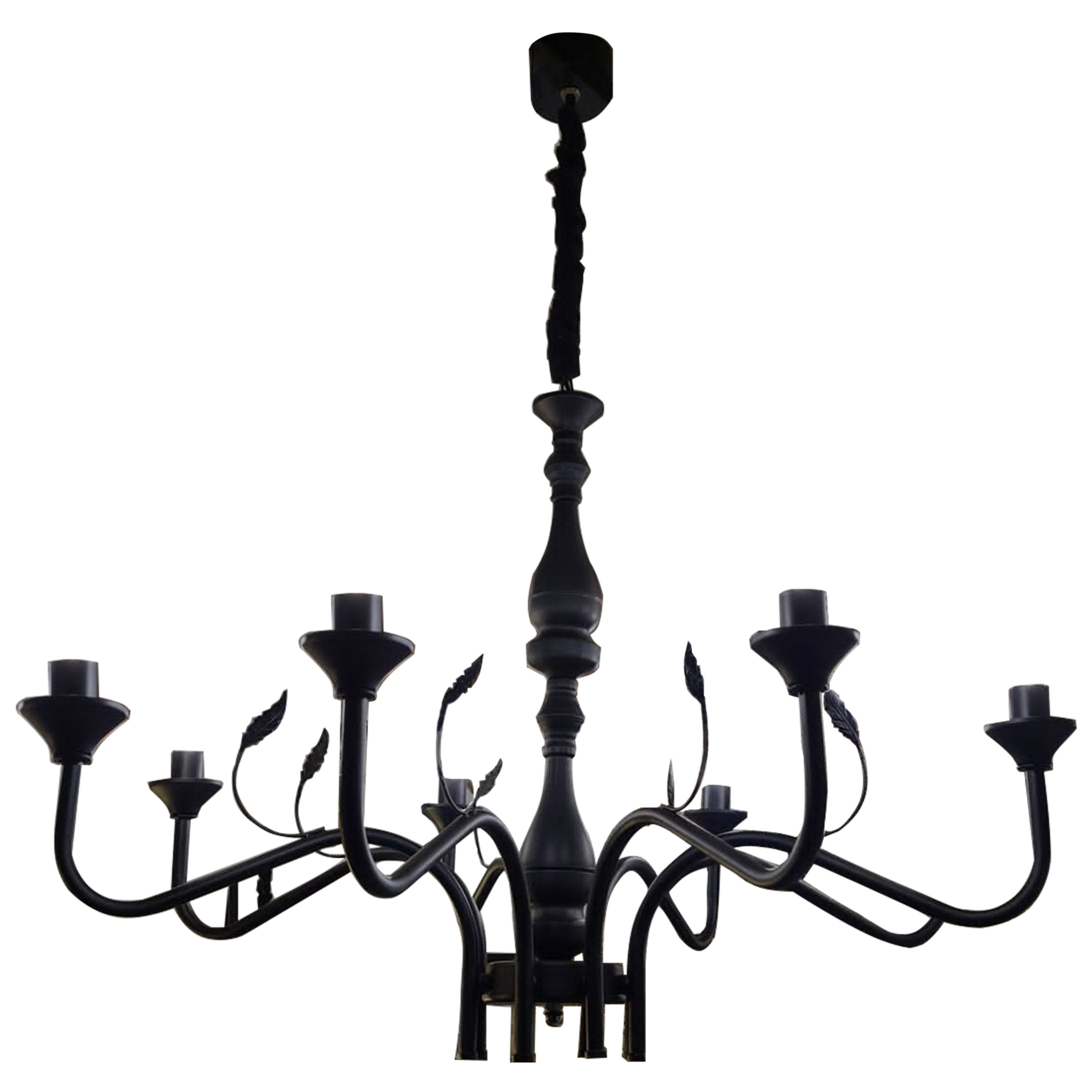 لوستر مدل L407.8.BK