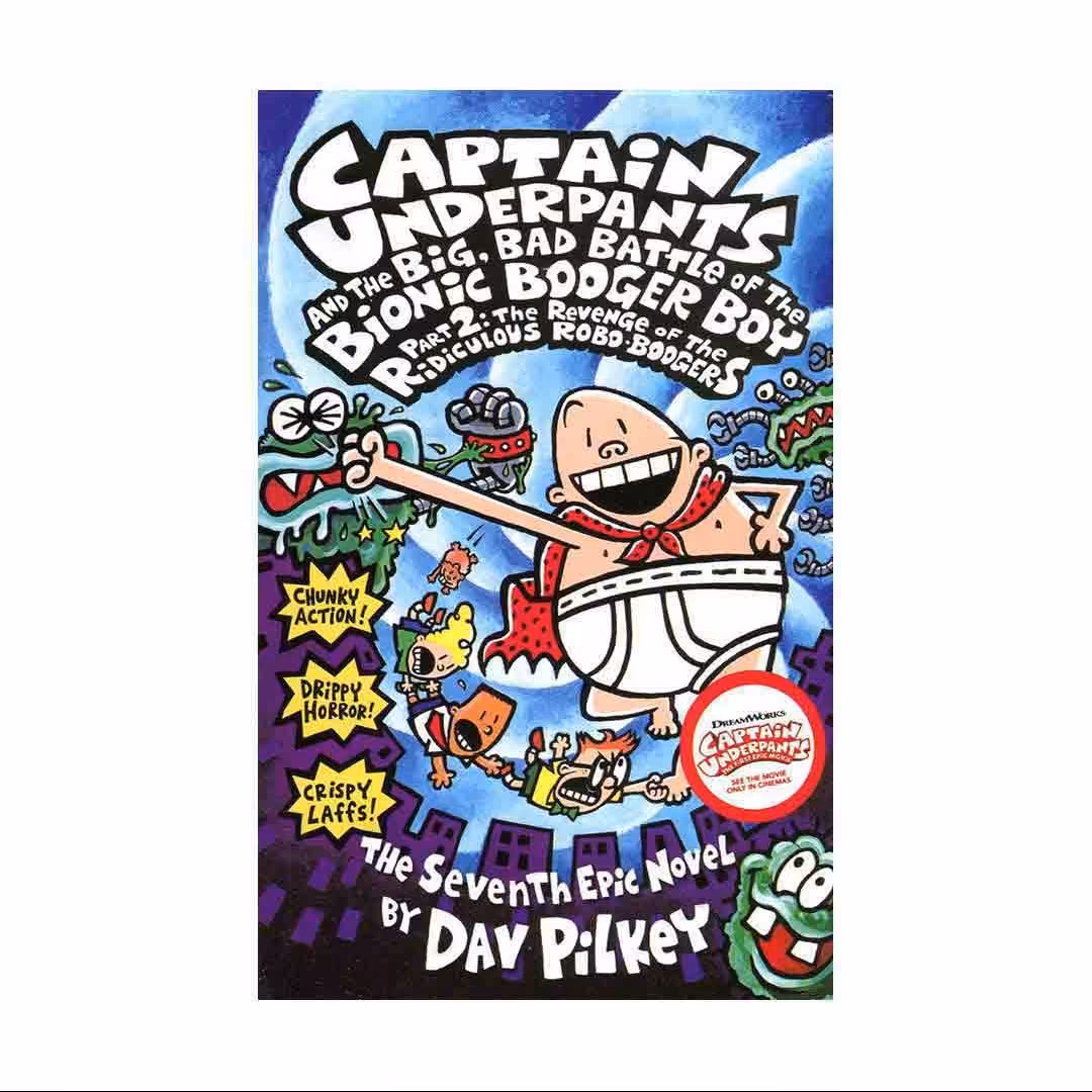 رمان انگلیسی کاپیتان زیرشلواری  Captain Underpants 7