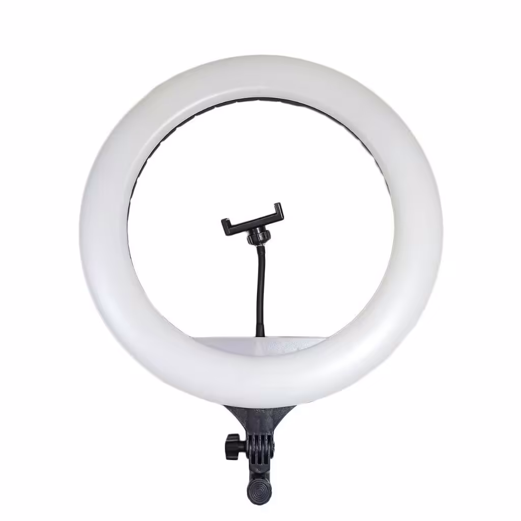 رینگ لایت 18 اینچ مدل ring light YQ-460B همراه پایه
