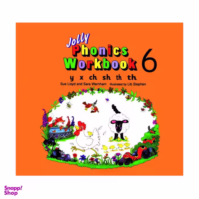 کتاب Jolly Phonics Workbook 6 اثر Sara Wernham and Sue Lioyd انتشارات هدف نوین