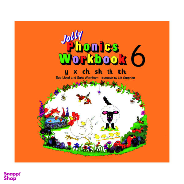 کتاب Jolly Phonics Workbook 6 اثر Sara Wernham and Sue Lioyd انتشارات هدف نوین