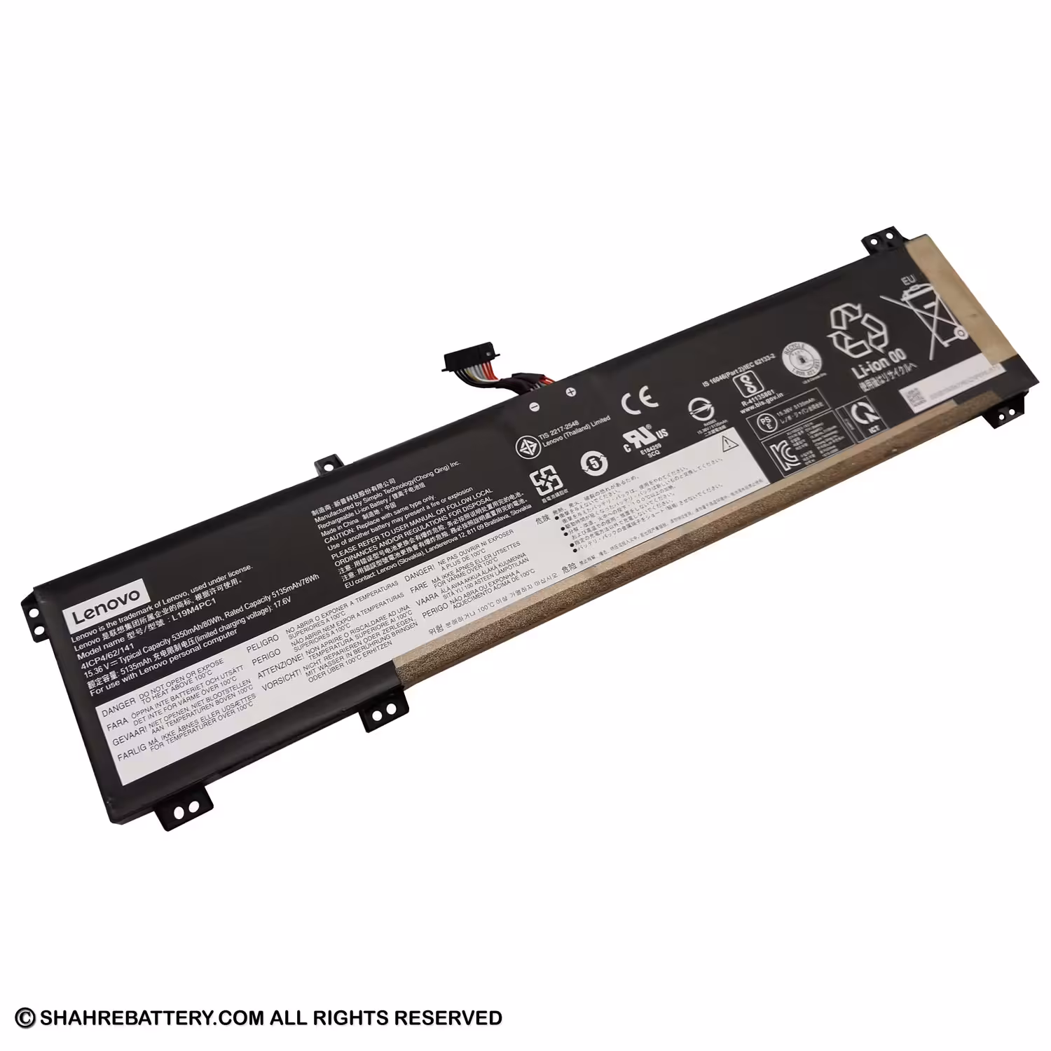 باتری اورجینال لپ تاپ لنوو Lenovo Legion L19M4PC1