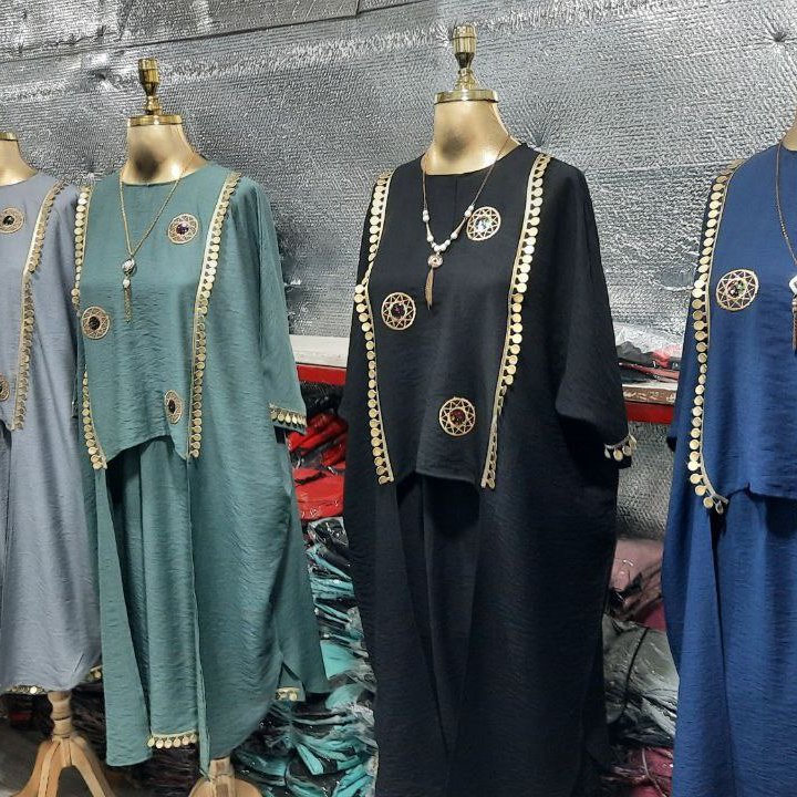 مانتو دامن خلیجی
