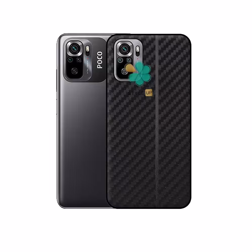 کاور کربنی گوشی شیائومی Xiaomi Poco M5s مدل Carbon Steps