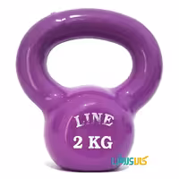 کتل بل 2 کیلویی روکش دار بنفش