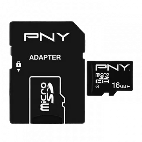 خرید مموری کارت 16 گیگابایت PNY مدل Performance Plus همراه با آداپتور