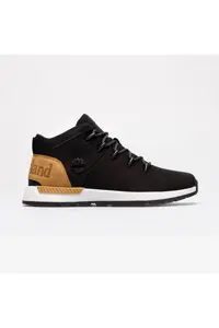 کفش های فضای باز مشکی مردانه بیرونی Mid Lace Up Timberland