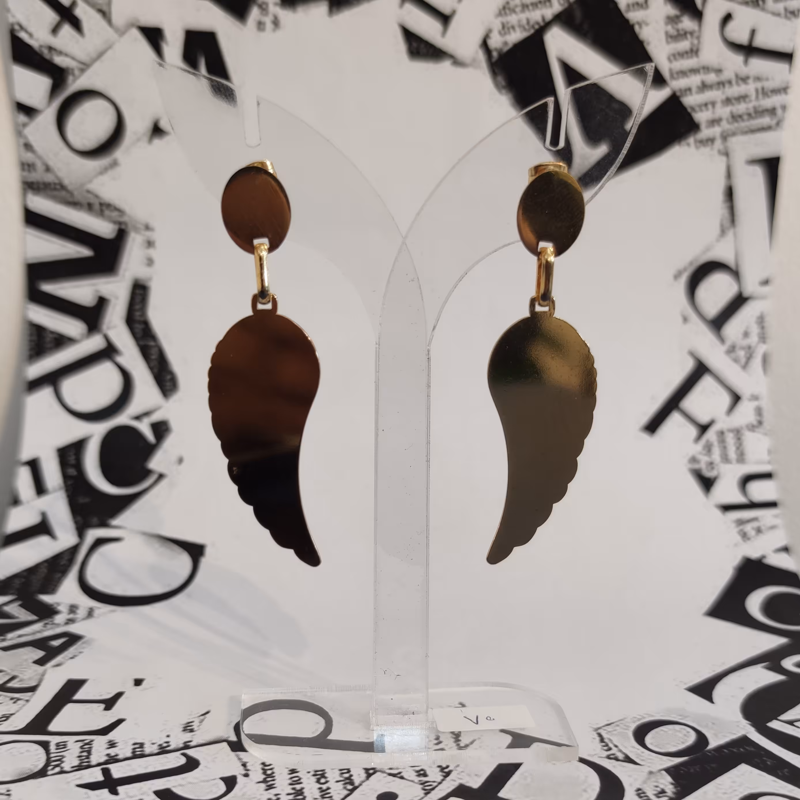 گوشواره استیل مدل بال.کیفیت و فروش عالی