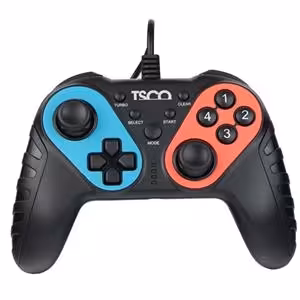 دسته بازی تک شوک دار USB تسکو مدل TG117Gamepad TSCO TG117 Shock USB