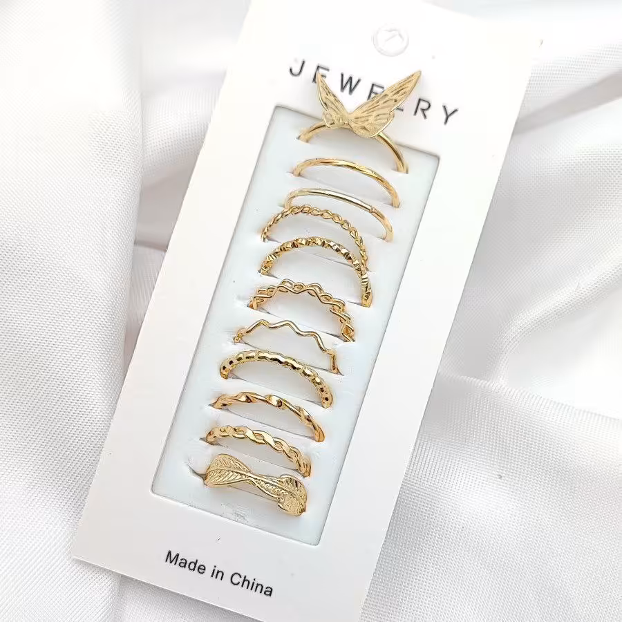 پک انگشتر  11 عددی  کد 7