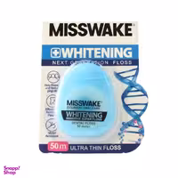نخ دندان میسویک (Misswake) مدل Whitening طول 50 متر