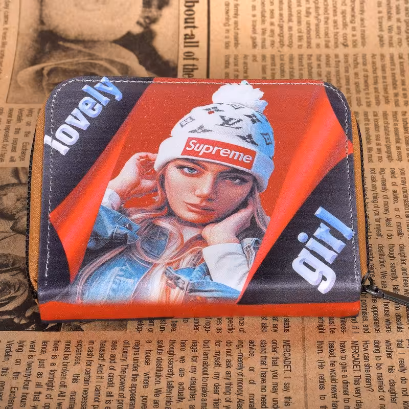 کیف پول دخترانه کد 7410 چند رنگ 