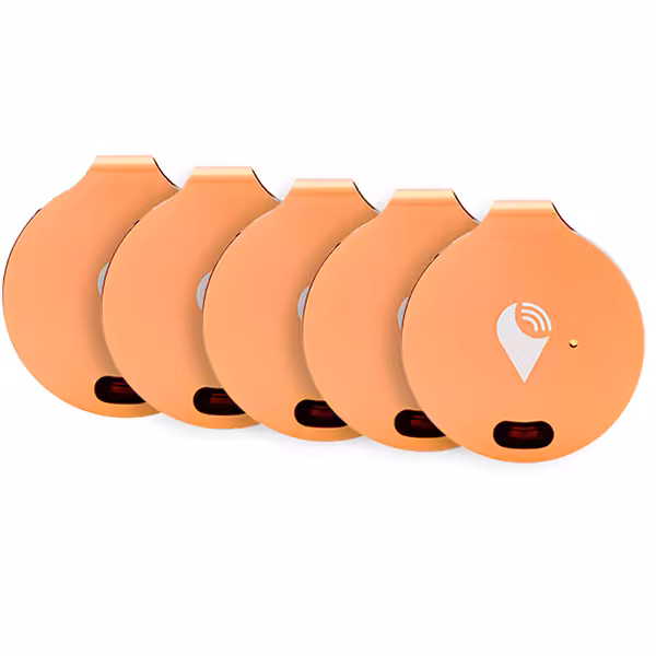 ترک آر گجت هوشمند مکان یاب مدل Bravo Tracker 5 Pack پکیج 5 تایی رزگلد - Hiapple.ir