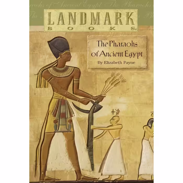 کتاب زبان اصلی The Pharaohs of Ancient Egypt Landmark Books