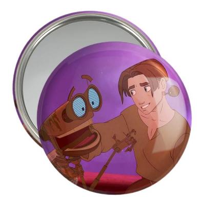 آینه جیبی خندالو مدل انیمیشن سیاره گنج Treasure Planet کد 13768