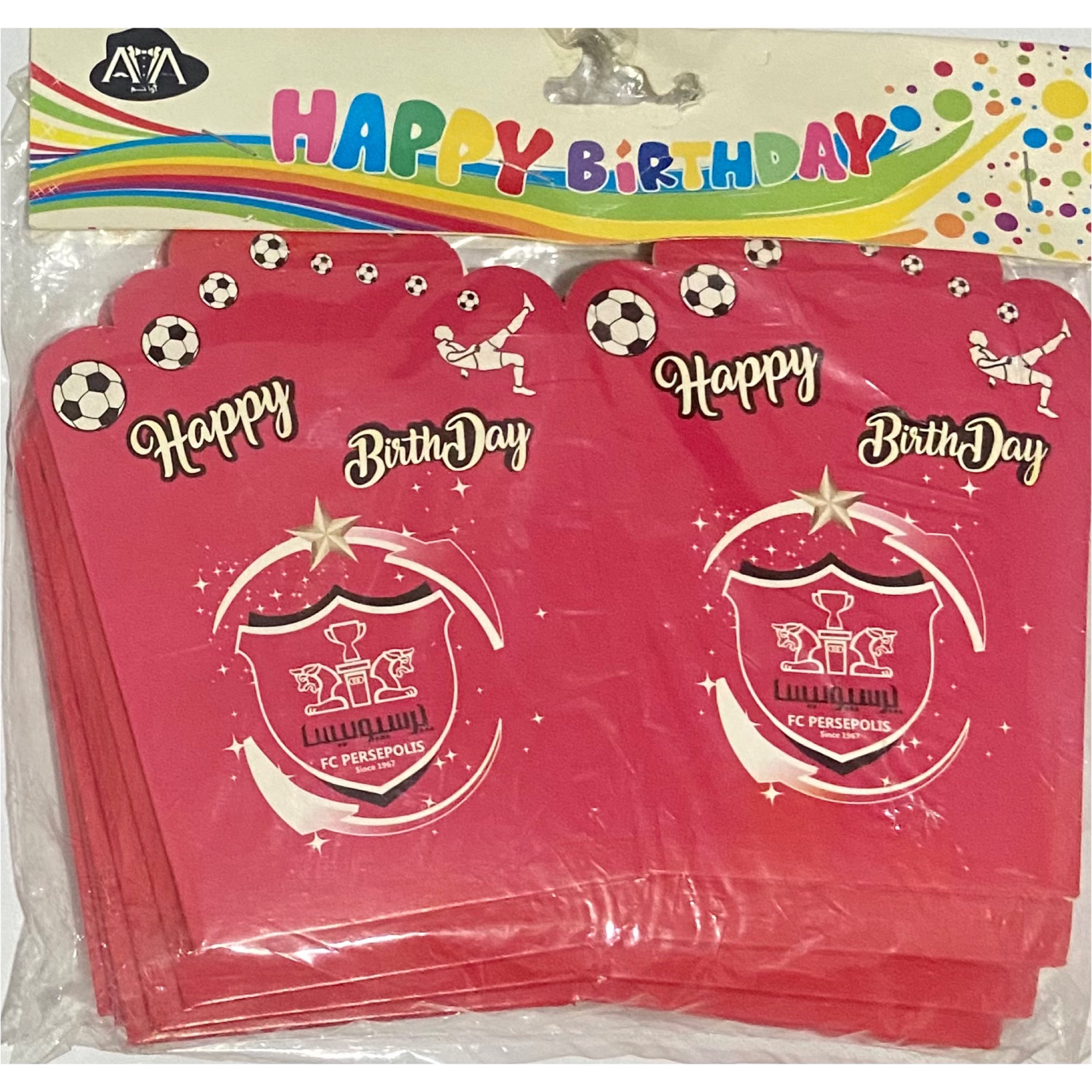 ظرف پاپکرن تم پرسپولیس(بسته 10عددی)