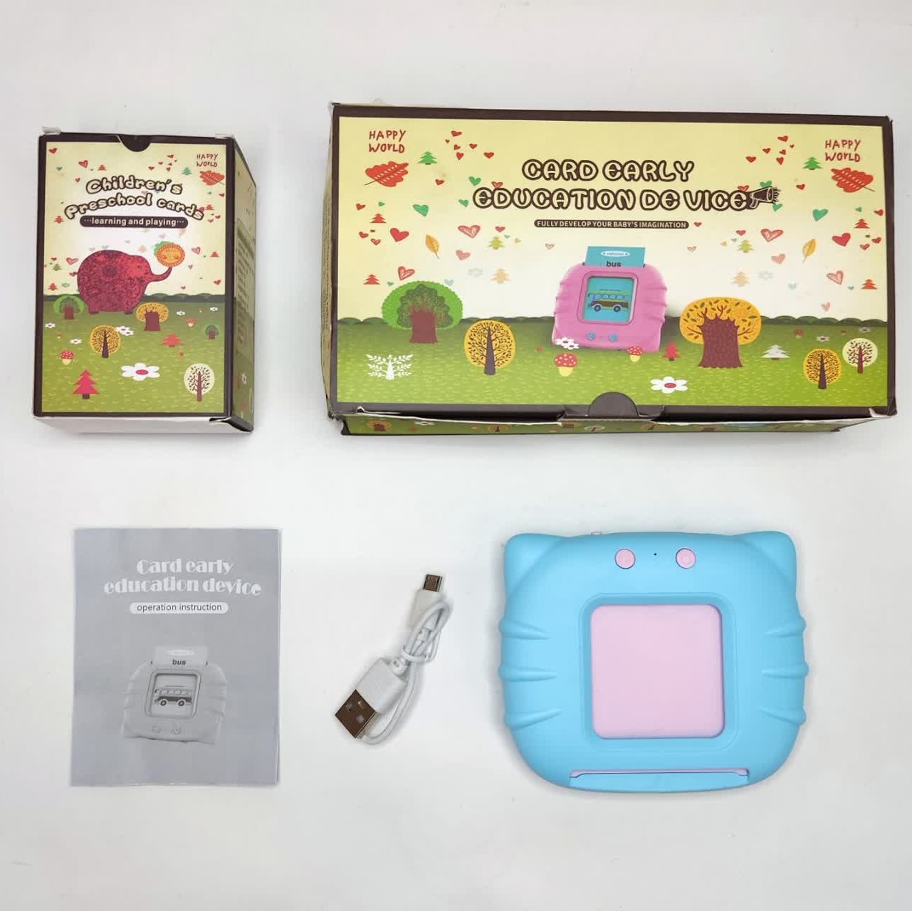 فلش کارت صوتی انگلیسی Card Early Education Device مدل V5