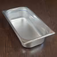 لگن بن ماری 1.3 استیل عمق  15  قطر  0.8 بدون درب (اندازه 32.5 در 17.5 سانتی متر )