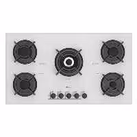 اجاق گاز صفحه ای بیمکث 5 شعله مدل MG 0011 سفید