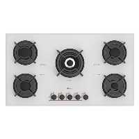 اجاق گاز صفحه ای بیمکث 5 شعله مدل MG 0011 سفید