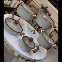 سرویس قابلمه 10پارچه نانوگرانیت روگن المان