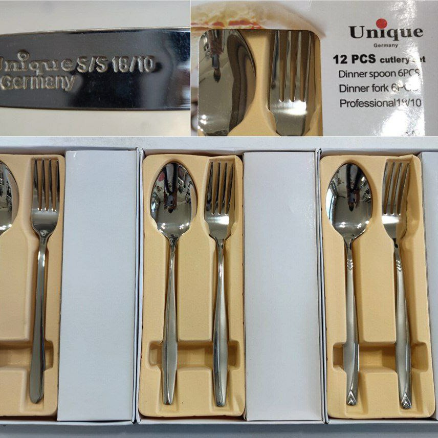 قاشق چنگال غذا خوری Unique 4 