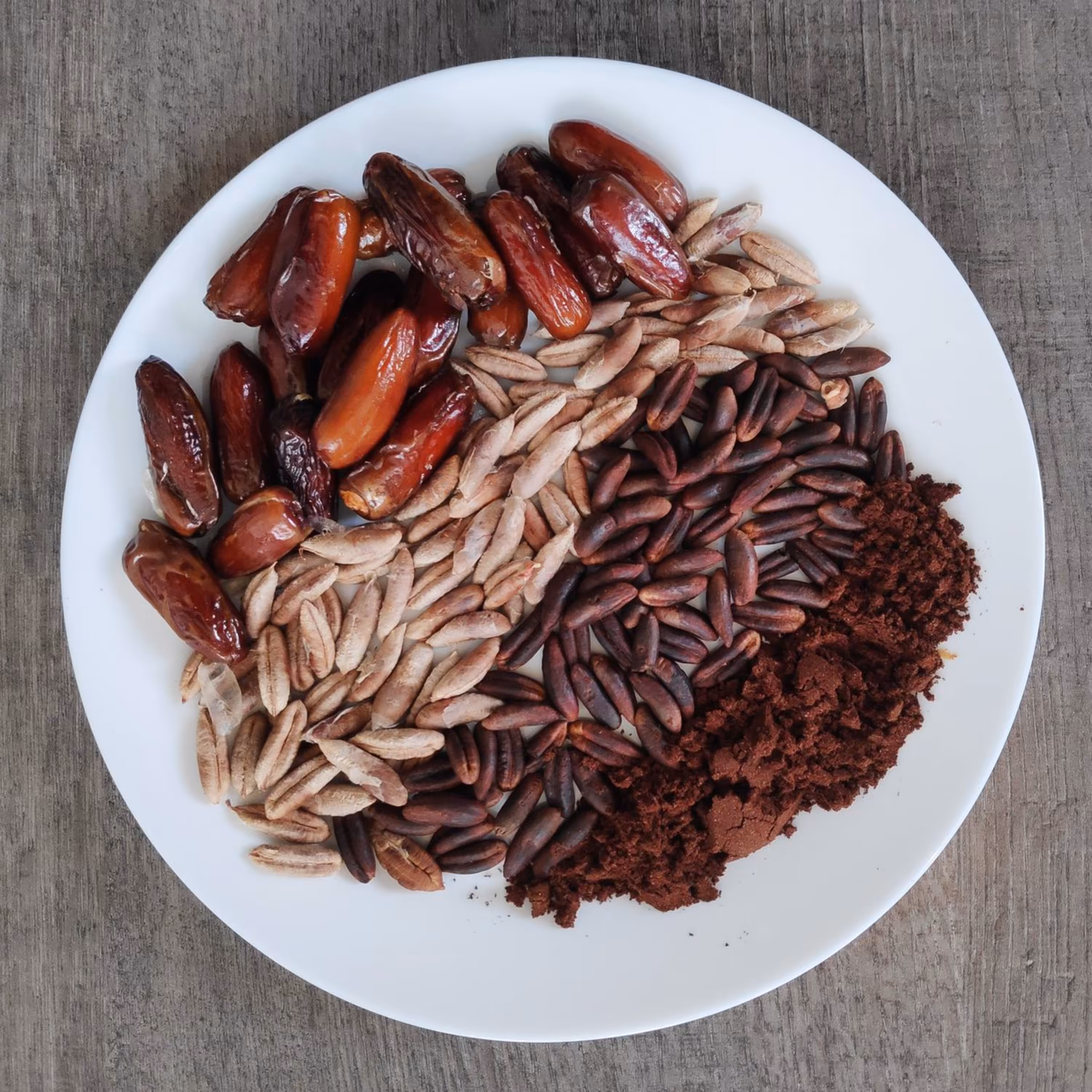 قهوه هسته خرما (200 گرمی) بدون کافئین خانگی سالم و طبیعی 