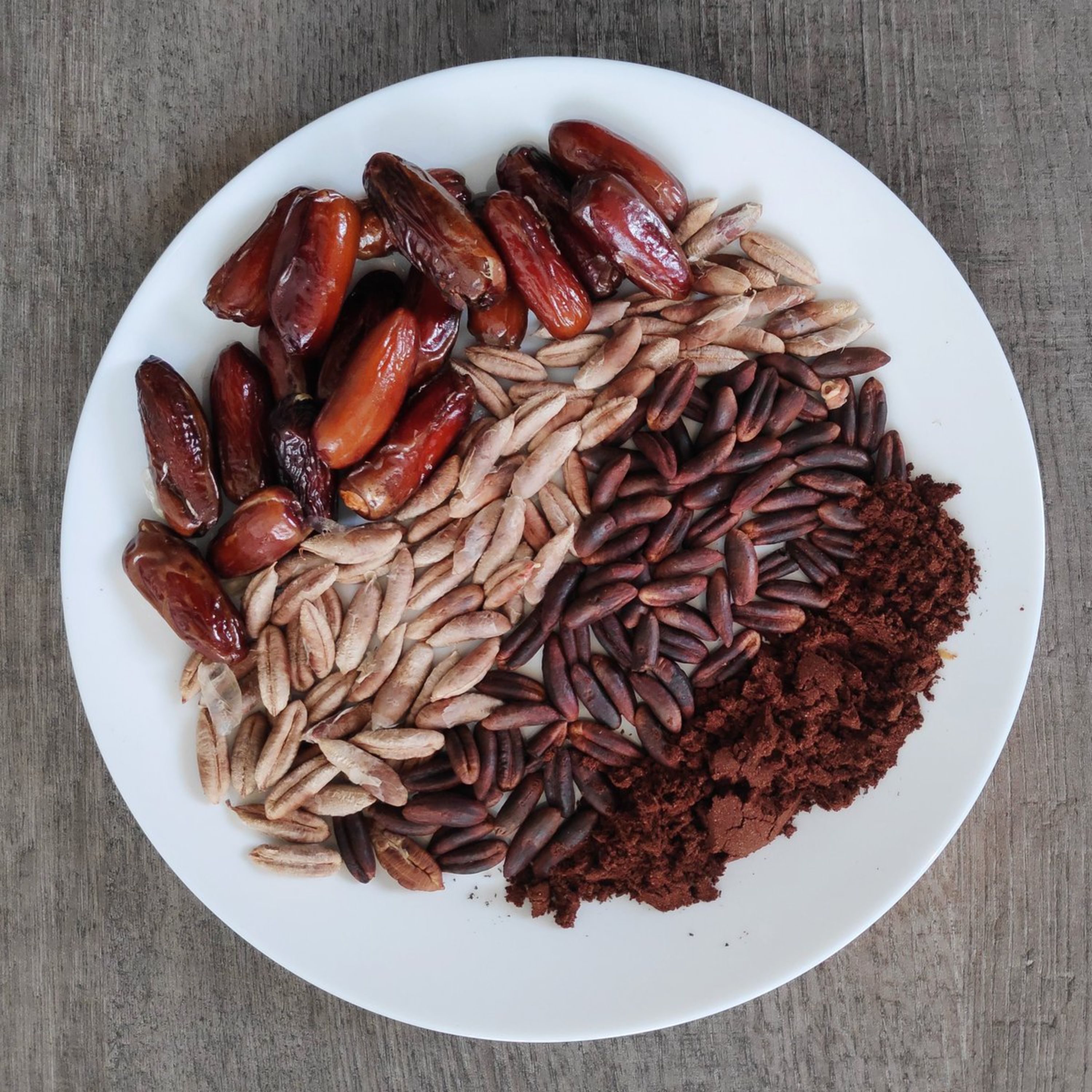 قهوه هسته خرما (200 گرمی) بدون کافئین خانگی سالم و طبیعی 