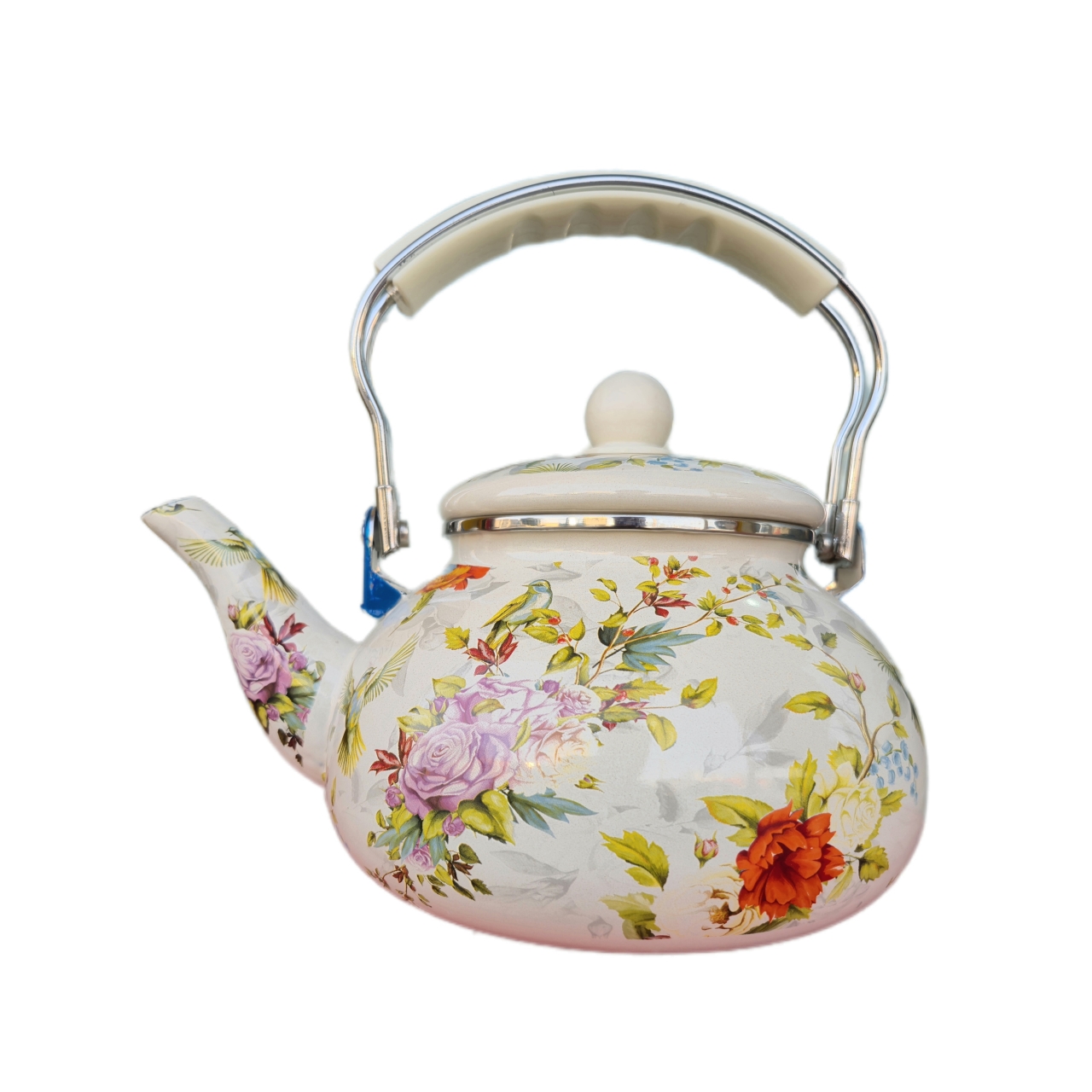 کتری لعابی یدی کونگ مدل گل محمدی