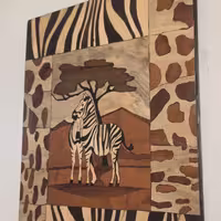 تابلو معرق کوره خر