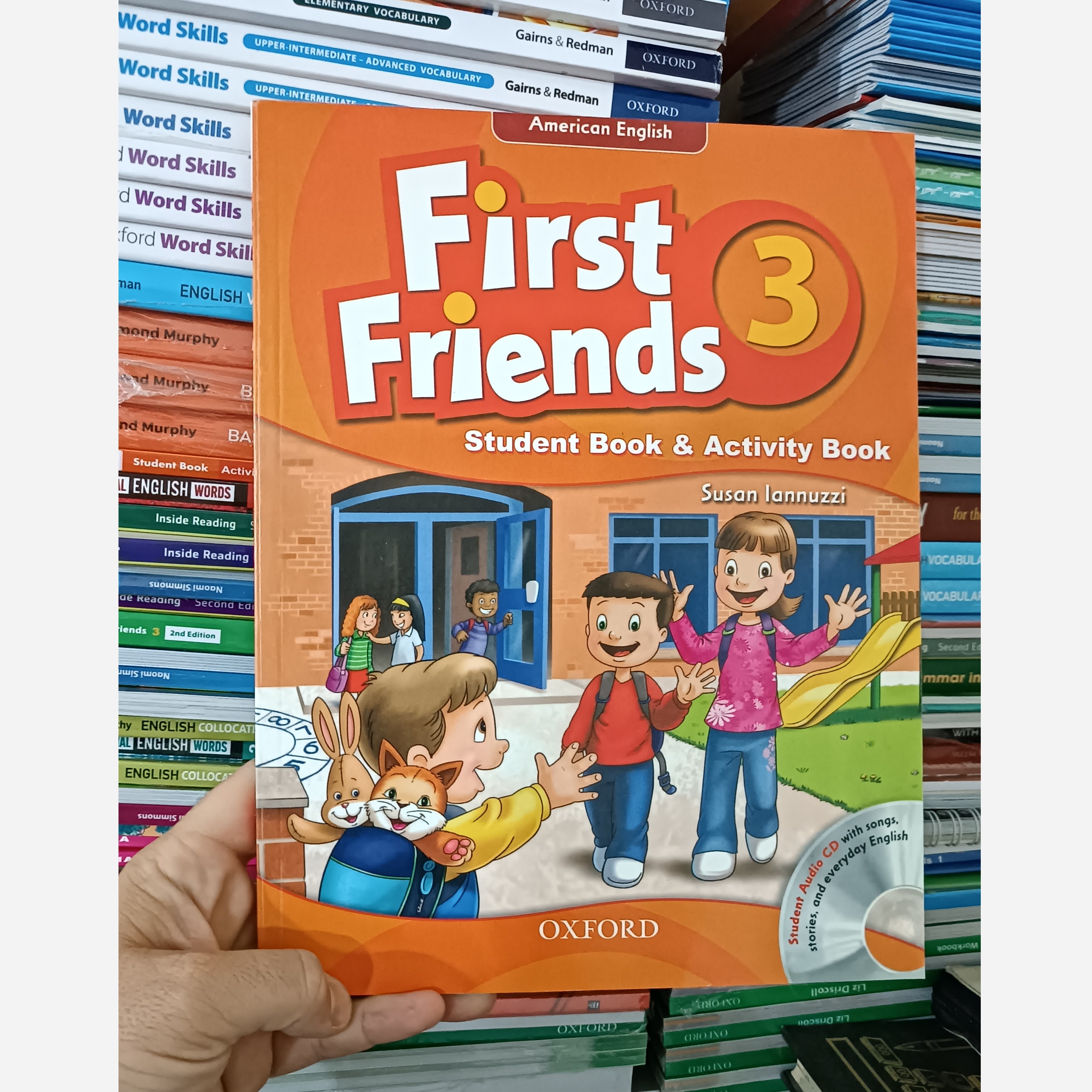 کتاب زبان امریکن فرست فرندز 3 american first friends 3
