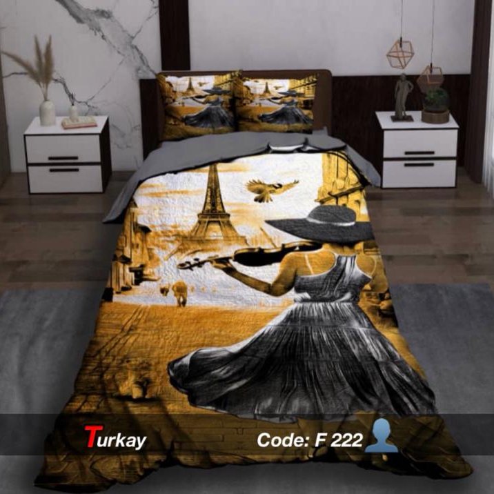 سرویس خواب طرح F222یک نفره 5تکه