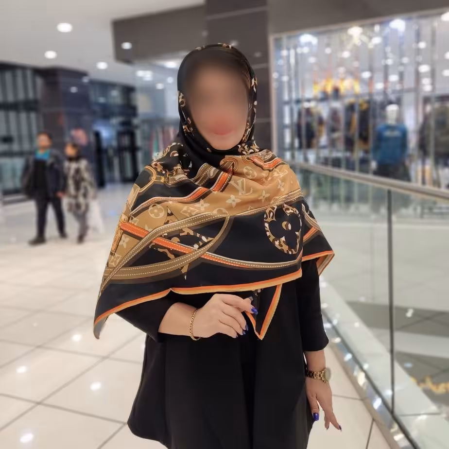 روسری نخی کشمیر  درجه یک حراج ویژه روز مادر 