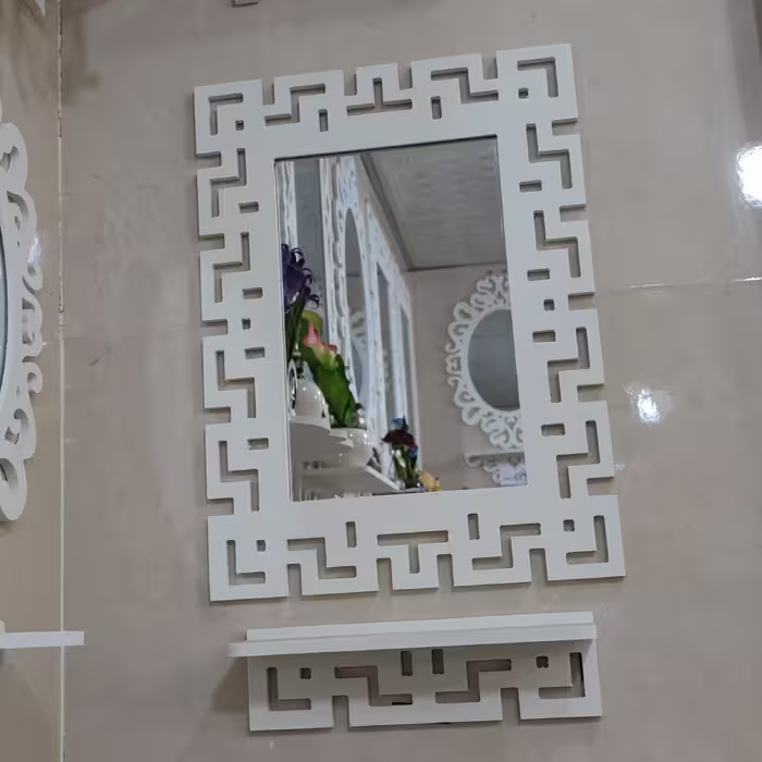 شلف آینه کنسول سایز کوچک ورساچه با طاقچه 