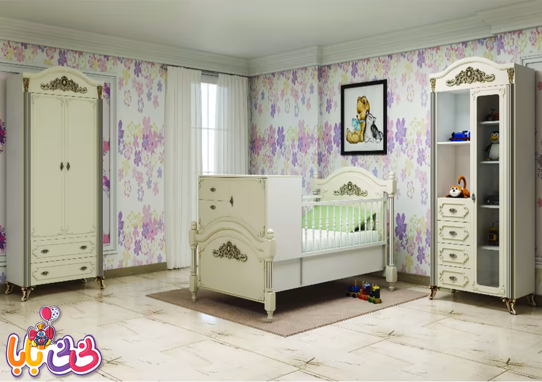 سرویس خواب دو منظوره نوزاد-نوجوان مدل پاسارگاد