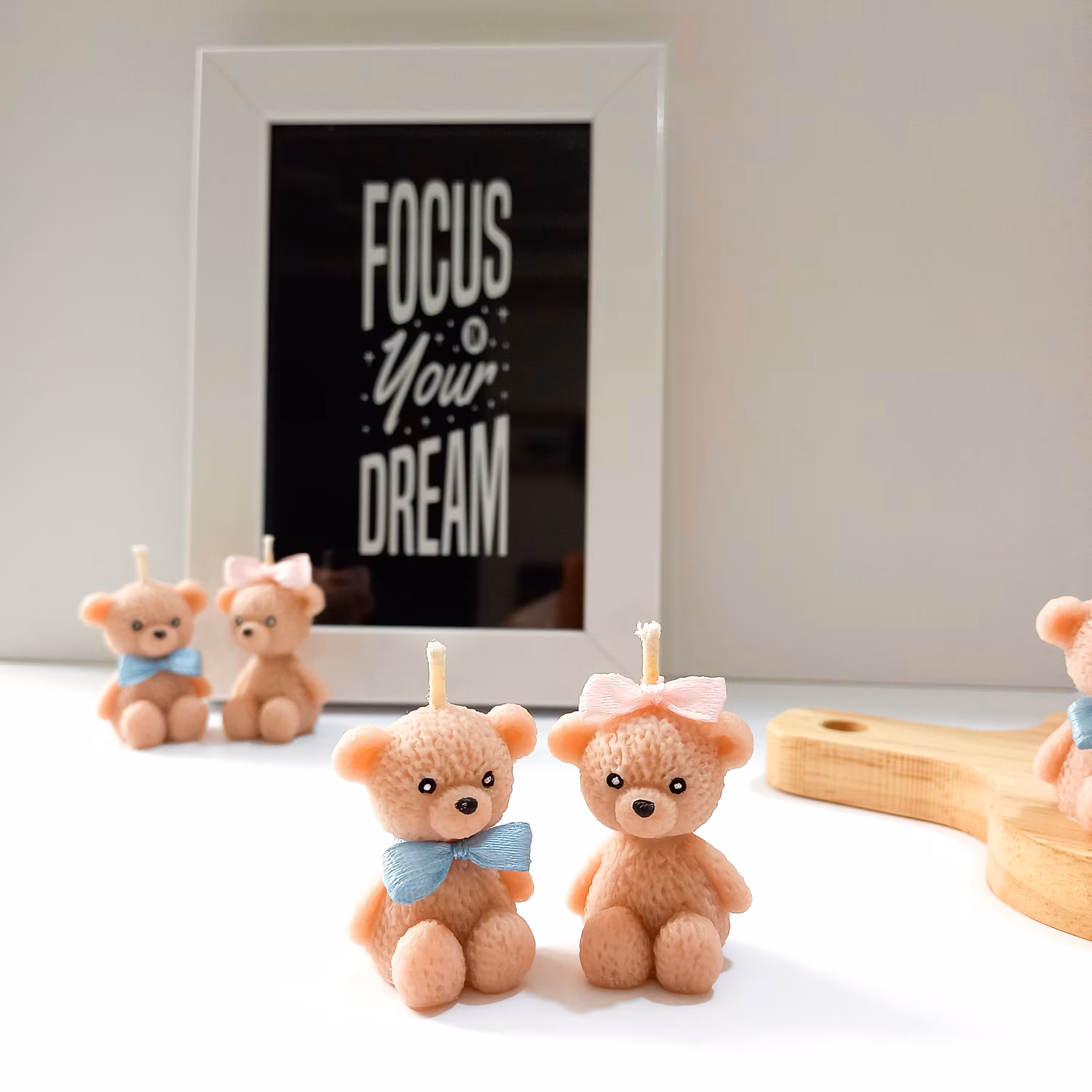 شمع تدی 4 سانتی