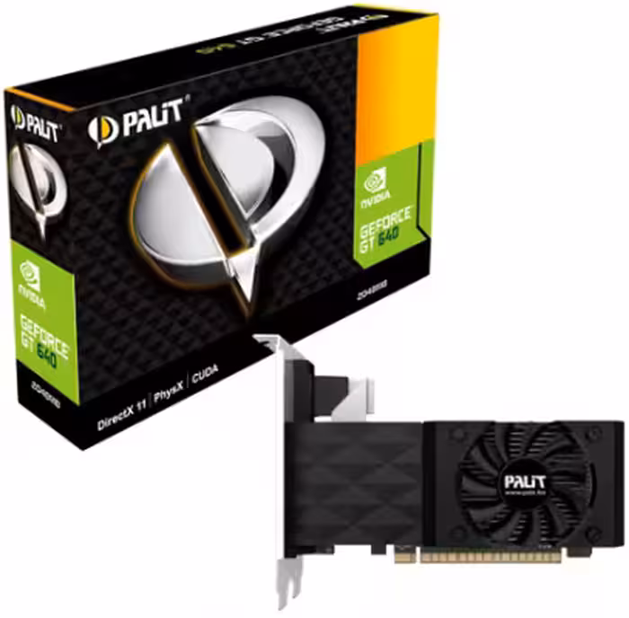 کارت گرافیک پلیت مدل جی تی 640 با حافظه 2 گیگابایت