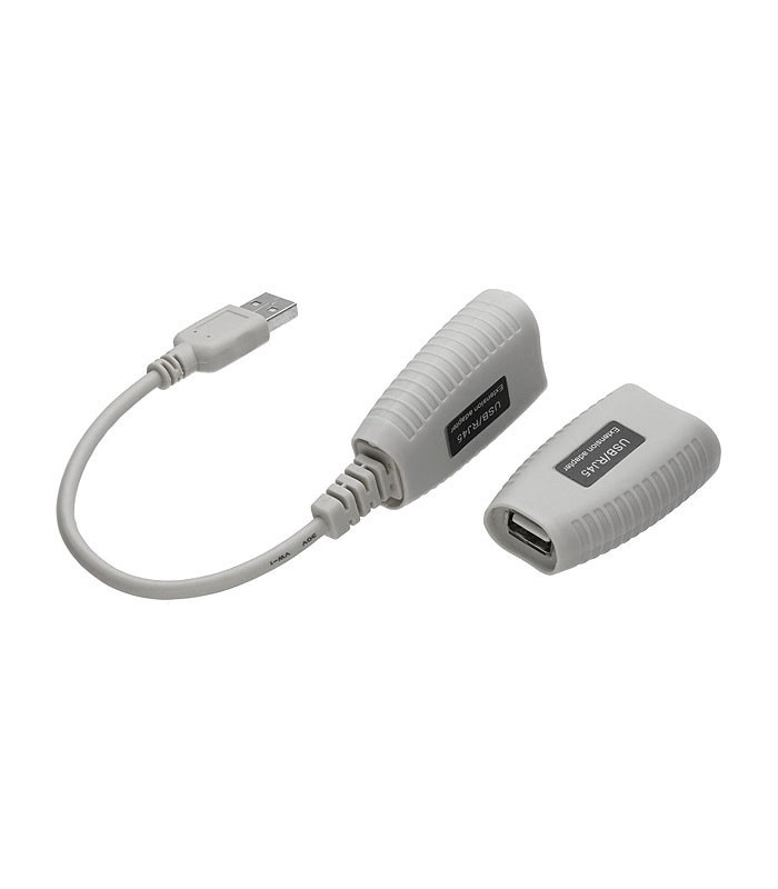 اکستندر USB بر روی کابل شبکه کی نت مدل K-EXUSB045 پشتیبانی تا 45 متر