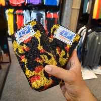 زانوبند اسکاتی  160 سانتی برندLP رنگ زرد چریکی لباس بدنسازی کاراکو