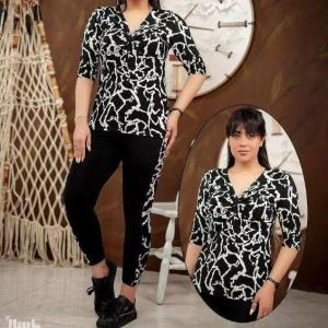 تیشرت شلوار زنانه مدل رعدوبرق
