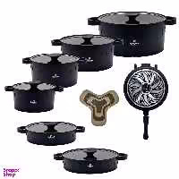 سرویس پخت و پز 18 پارچه راکلند طرح لیانا کد 800083