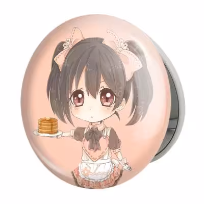 آینه جیبی خندالو طرح نیکو انیمه لاو لایو Love Live مدل تاشو کد 18272