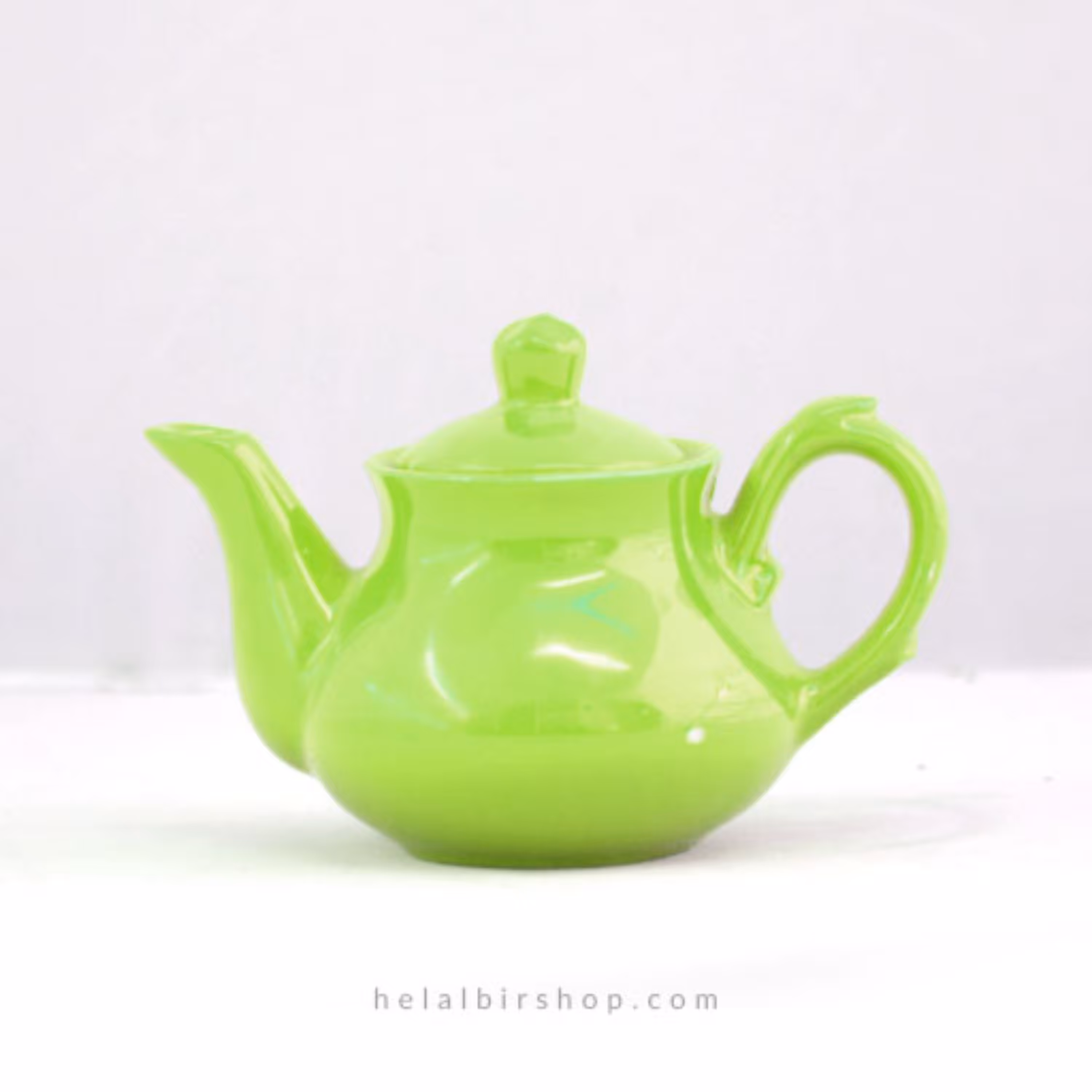 قوریِ کوچکِ رنگی دمنوش زعفران - سبز