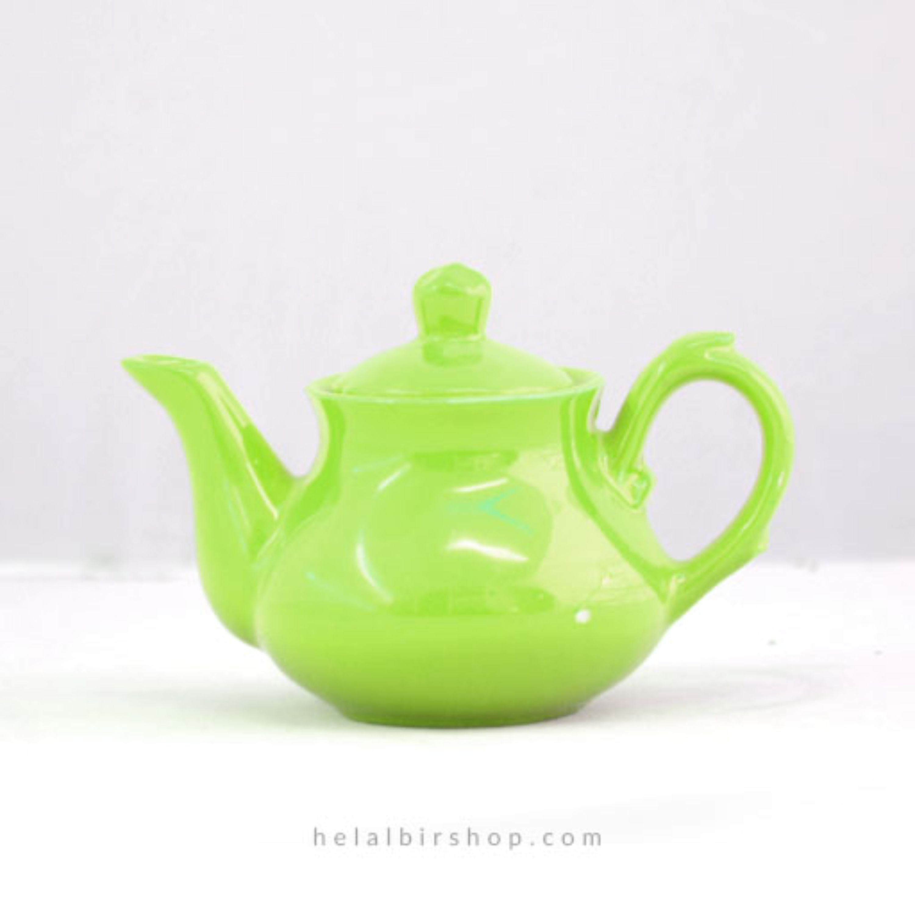 قوریِ کوچکِ رنگی دمنوش زعفران - سبز