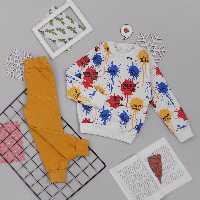 بلوز شلوار آبرنگی اسپرت دخترانه و پسرانه