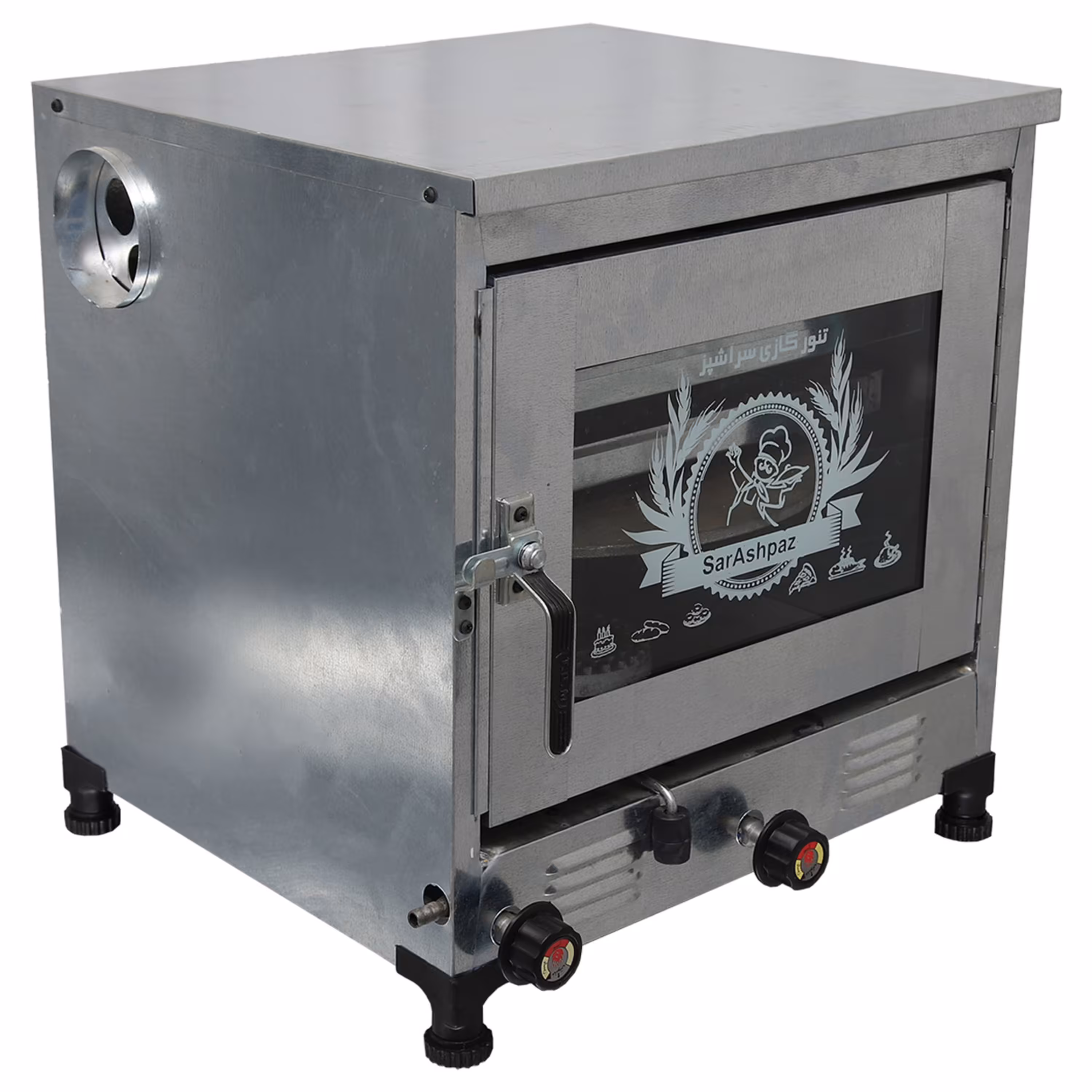 تنور گازی مدل سرآشپز گالوانیزه TG 119