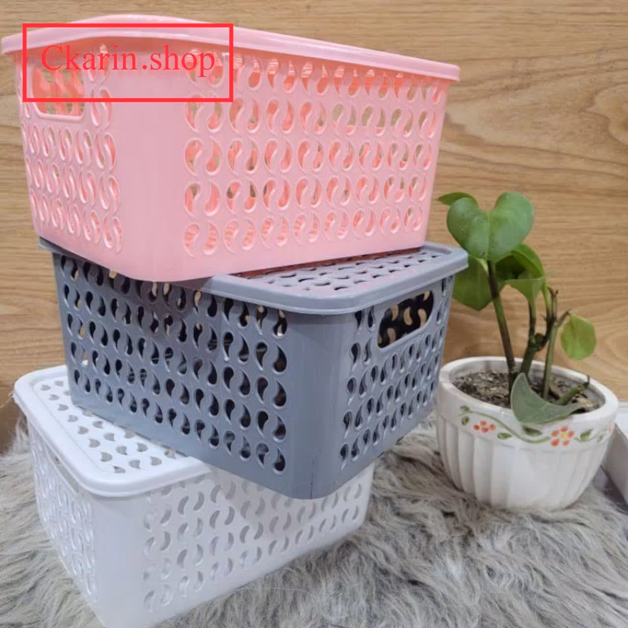 سبد مستطیل دربدار همه کاره

