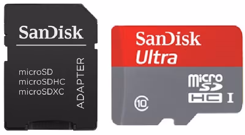 کارت حافظه سن دیسک مدل اولترا کلاس 10 همراه با آداپتور ظرفیت 128 گیگابایت